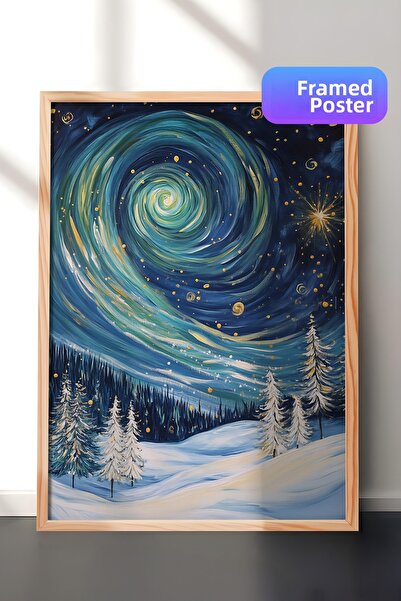 Postifull Дървена рамка за картина, постер и комплект рамки, серия „Нова годи...