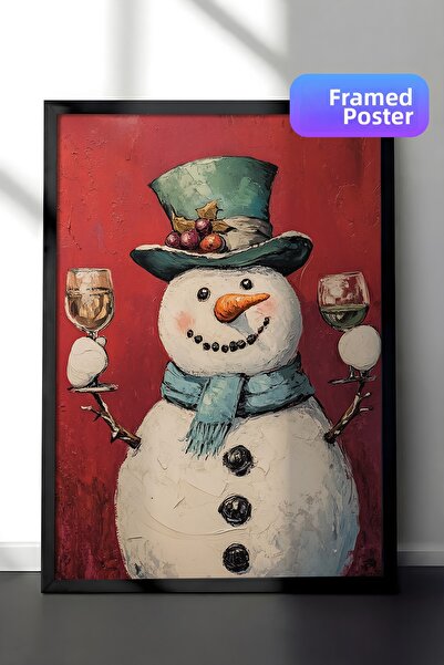 Postifull Tablou cu rama neagra, set de postere si rame, seria Comfort de Anu...