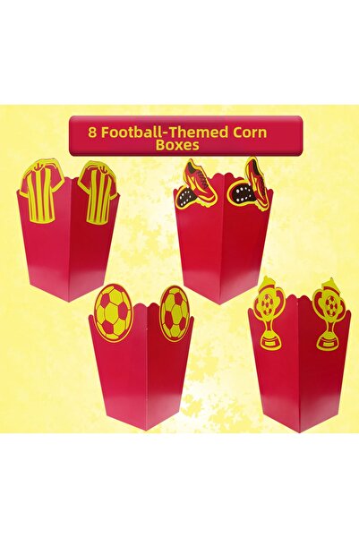 Partimarka Football Egypt Box Yellow Red