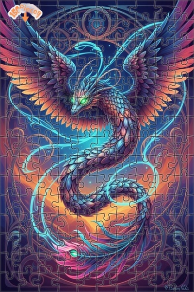 Teona Ahşap لغز خشبي بإطار مزدوج الطبقات بمظهر لوحة زيتية لخلق فائق الخيال، 1...