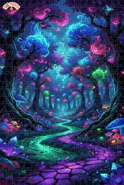 Teona Ahşap لغز خشبي مؤطر بطبقتين من أورمان إشترلِت، ملون بالألوان المائية، 5...