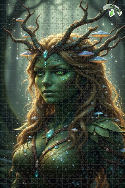 Teona Ahşap لغز خشبي بإطار مزدوج الطبقات بمظهر لوحة زيتية تفصيلية مستوحاة من ...