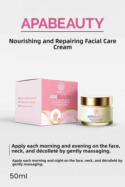 Apayrı Yaşam Apabeauty Nourishing and Repairing Face Care Cream 50 ml