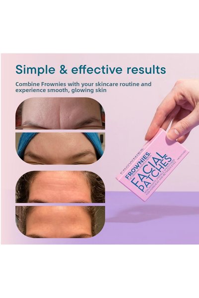 FROWNİES Facial Pads Anti-Wrinkle Tape 144 Pieces