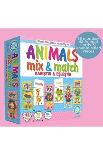 Circle Toys Animals Mix&Match Mix and Match Animals