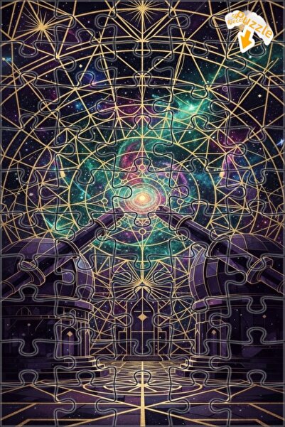 Teona Ahşap لغز خشبي بإطار مزدوج الطبقات من يونيفرسال ديسكفري 50 قطعة 15×25