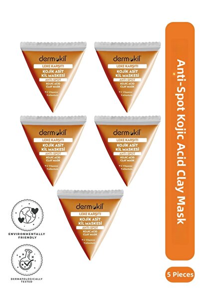 Dermokil Anti-Blemish Kojic Acid Clay Mask 9 ml X 5 Pieces