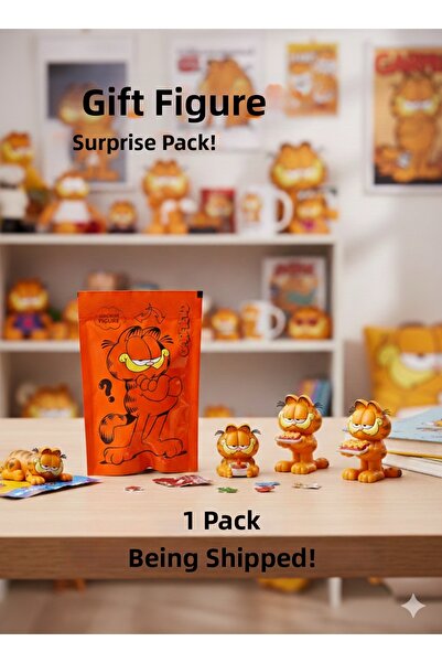 HEDİYEVİM حزمة هدايا شخصية غارفيلد، حزمة مفاجأة هدايا غارفيلد 1 قطعة