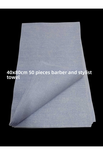 Akaworld فوط استحمام للاستعمال مرة واحدة 50 قطعة، 40x80 سم، سماكة 80 جرام، فو...