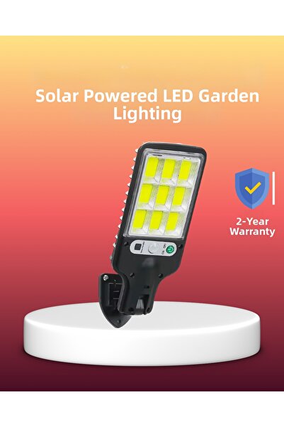 CT STONES Lampă de grădină și de perete cu senzor: Soluție fără efort