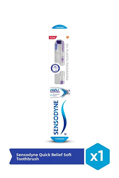 Sensodyne فرشاة أسنان ناعمة سريعة الاسترخاء