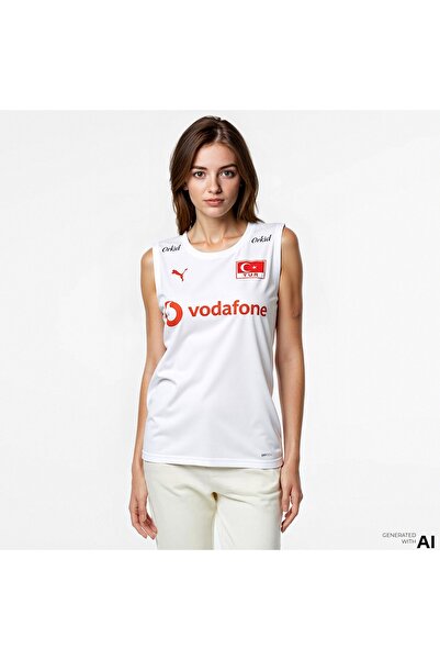 Puma منتخب تركيا للكرة الطائرة - النسخة النسائية - أبيض ( 70639501 )