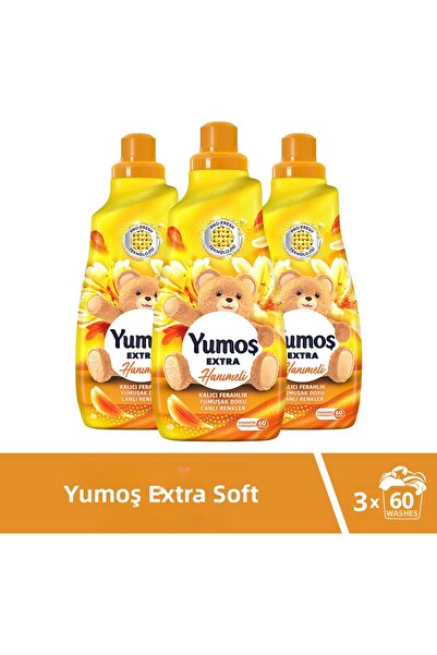 Yumoş Balsam de țesături extra concentrat cu miere de lăcustă 1440 ml 60 spăl...