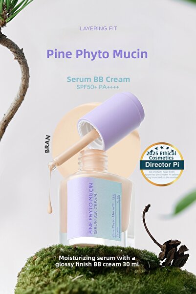Missha Shiny Finish Serum Bb Layering Fit Pine Phyto Mucin Serum Bb Cream Spf...