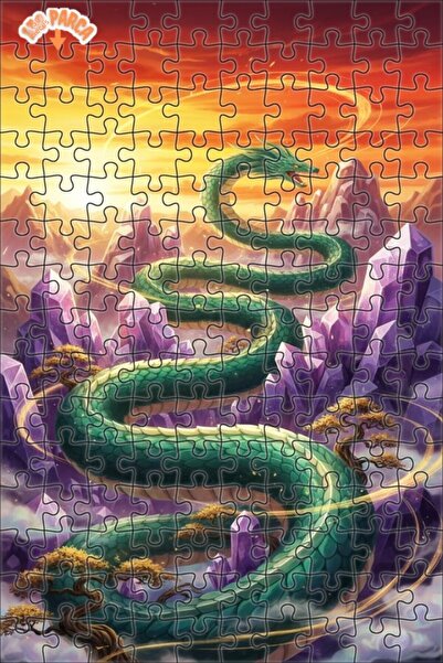 Teona Ahşap لغز خشبي بإطار مزدوج الطبقات من ديزاين دراغون آرت 150 قطعة 20x30