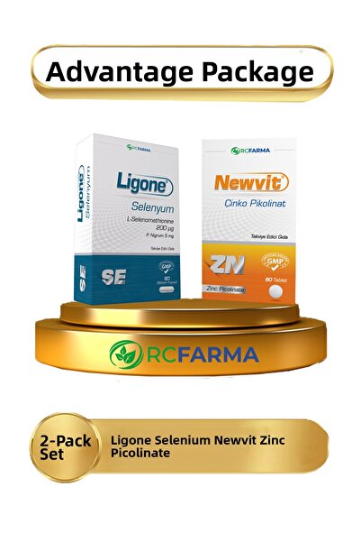 Rcfarma ليجون سيلينيوم + نيوفيت زنك بيكولينات