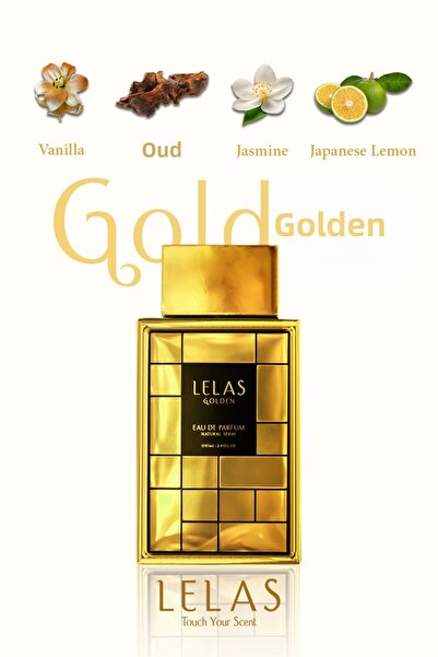 Lelas 810 Golden 85 ml EDP – Parfum unisex fructat-floral-lemnos