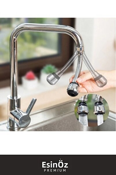 EsinÖz # Faucet Head Durable Simplifying Spiral Design 360 °   Rotatable Hose Faucet Head