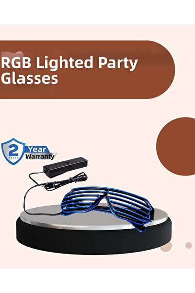 lowell home Colorful Led Lighted Fun Glasses Party Accessory