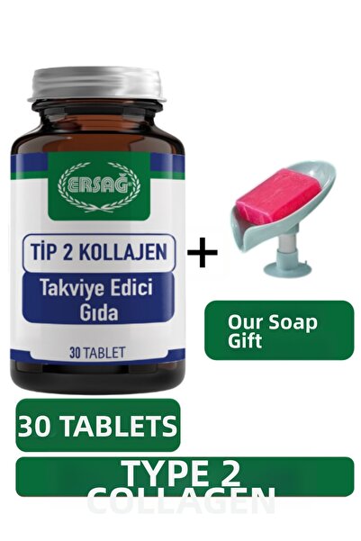 Ersağ Type 2 Collagen Tablets - Our Soap Dispenser Gift 2098-836