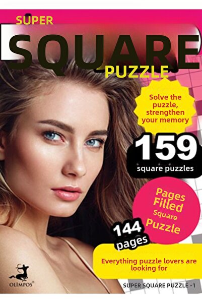 Olimpos Yayınları Super Square Puzzle 1
