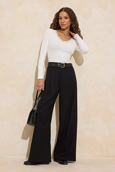 Trendyol Collection Ecru Knitted Blouse Twoaw24Bz00070