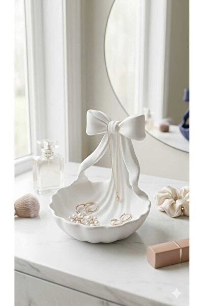 3D MESHİNG منظم مجوهرات وإكسسوارات مزخرف بتصميم فيونكة