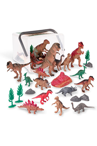 Terra مجموعة ألعاب كبيرة مكونة من 60 قطعة - عالم الديناصورات