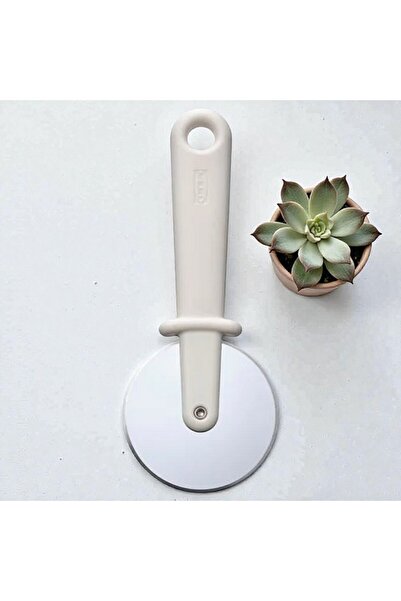 IKEA قطاعة عجين UPPFYLLD، قطاعة بيتزا باللون الأبيض الفاتح