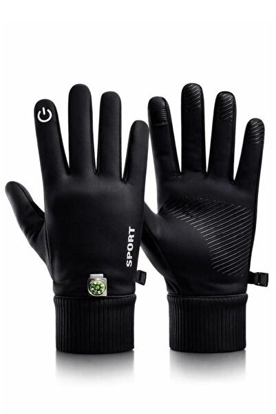 SINGLE SWORD قفازات طويلة الأصابع مزودة بخاصية اللمس وبوصلة ومقياس حرارة