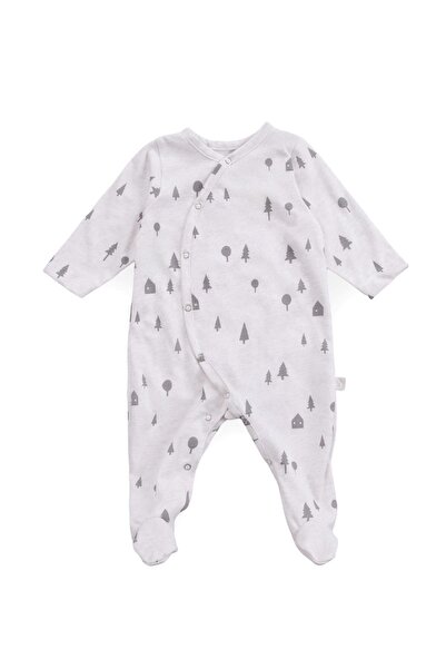 Boumini ثوب فضفاض للأطفال باللون البيج - مع أحذية من خشب الصنوبر