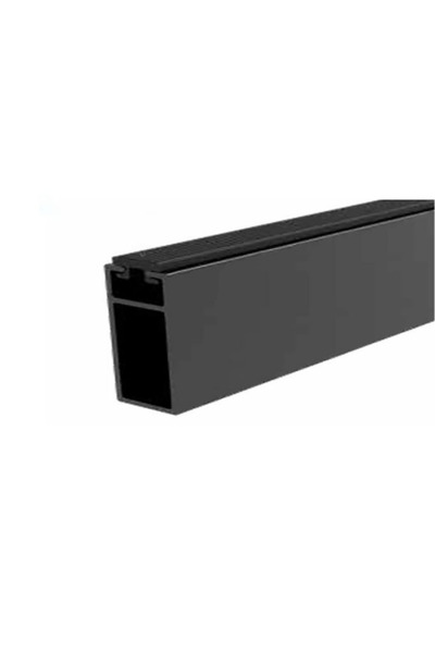 ERNAKS Premium Askı Borusu Dolap İçi Askı Borusu ( SİYAH )