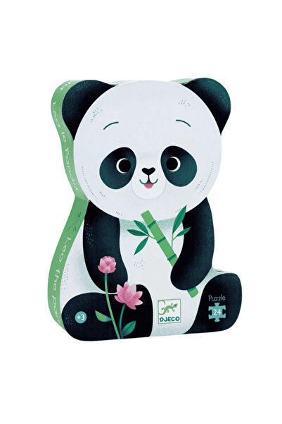 djeco Dekoratif Puzzle 24 Parça - Leo The Panda
