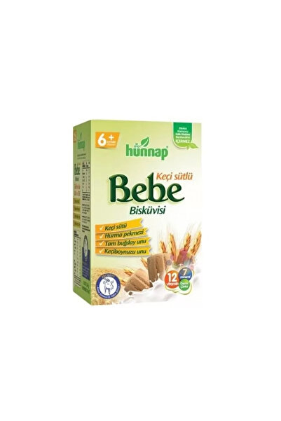 Hünnap Keçisütlü Vitaminli Bebe Bisküvisi 400gr