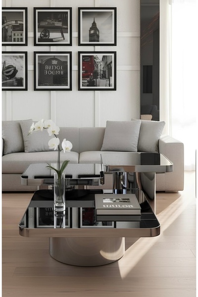 YerginDesign LIBERIGO KROM ORTA SEHPA