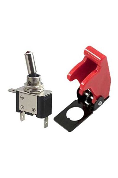 Robotistan Missile Switch - Kapaklı On-Off Anahtar