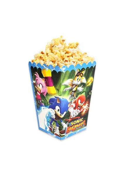 Parti Dükkanım Sonic Mısır Kutusu 8 Adet