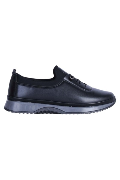 moda ayakkabım Moda Ayakkabı 286 Black Women's Ballet Shoes