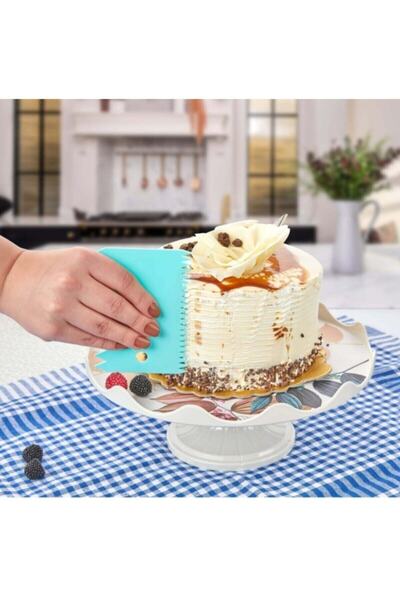 Kitchen Pembelia 3'lü Hamur Kesici-kazıyıcı-şekillendirici