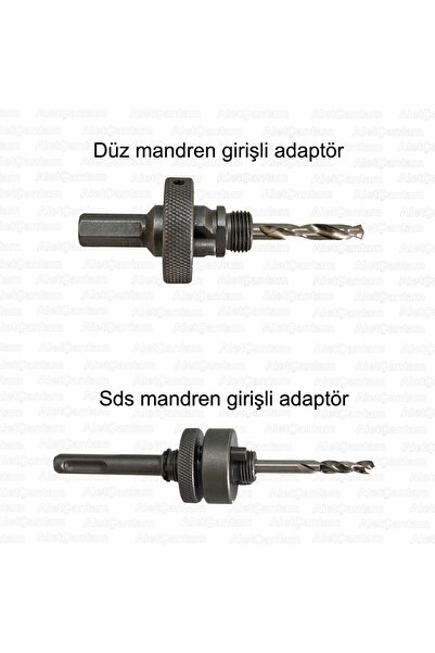 Genel Markalar Bi Metal Panç Metal Testere 20 Mm Hex Düz Girişli Adaptör