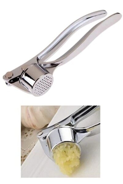 Kitchen Pembelia Paslanmaz Çelik Sarımsak Ezici