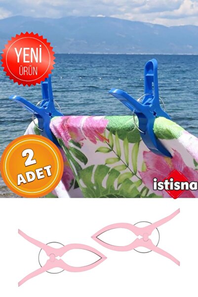 İstisna 2 Adet XXL Büyük Boy Şezlong Plaj Havlusu Mandalı Halı Asma Battaniye...