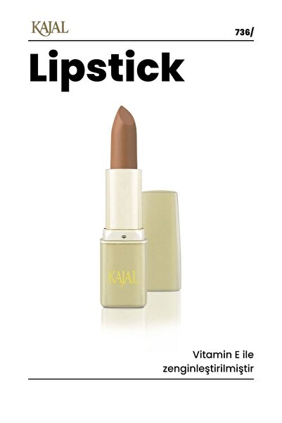 KAJAL Ruj & Lipstick - No: 736