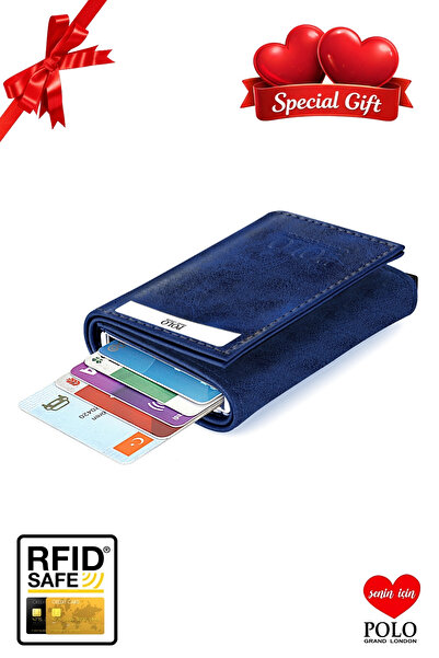 POLOGRAND London Original Unisex Automatic Mechanism Boxed Rfid Protected Val...