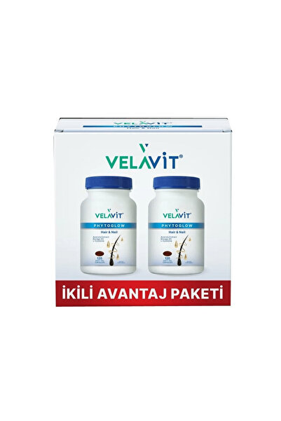 Velavit Phytoglow Hair & Nail 120 + 120 Kapsül Set