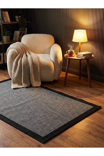 SARAZ HALI Sisal Bordürlü Jut Hasır Halı 9714