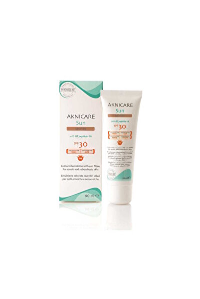 SYNCHROLINE Aknicare Sun Renkli Güneş Koruyucu Krem SPF30 50ml Teinte