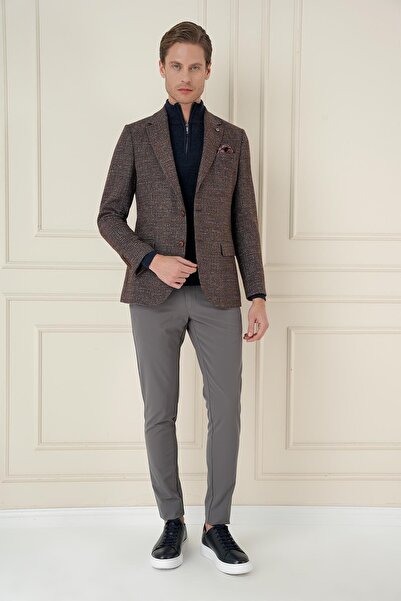 Efor C 693 Slim Fit Kiremit Spor Ceket