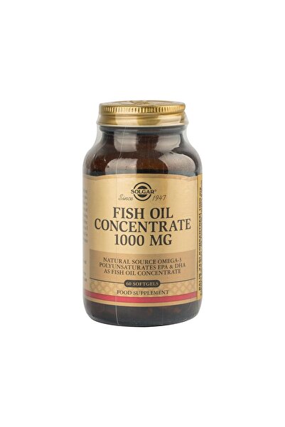 Solgar زيت السمك المركز 1000 ملغ 60 كبسولة