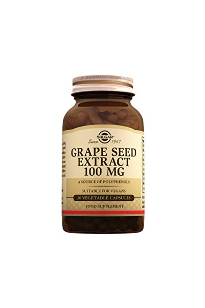 Solgar Grape Seed Extract 100mg 30 Kapsül